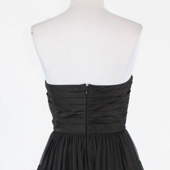 Jill Stuart black silk dress 12 - Picture 8 of 8